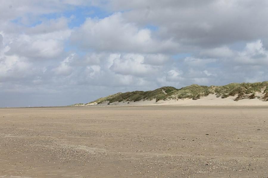 Dunas y playa en Baltrum